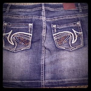 Maurices Denim Mini Skirt